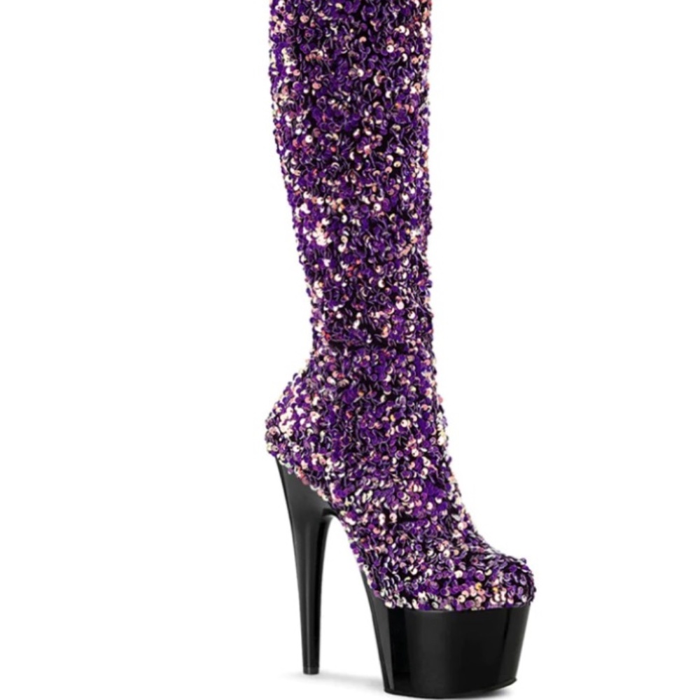 Pleaser adore 3020 in purple